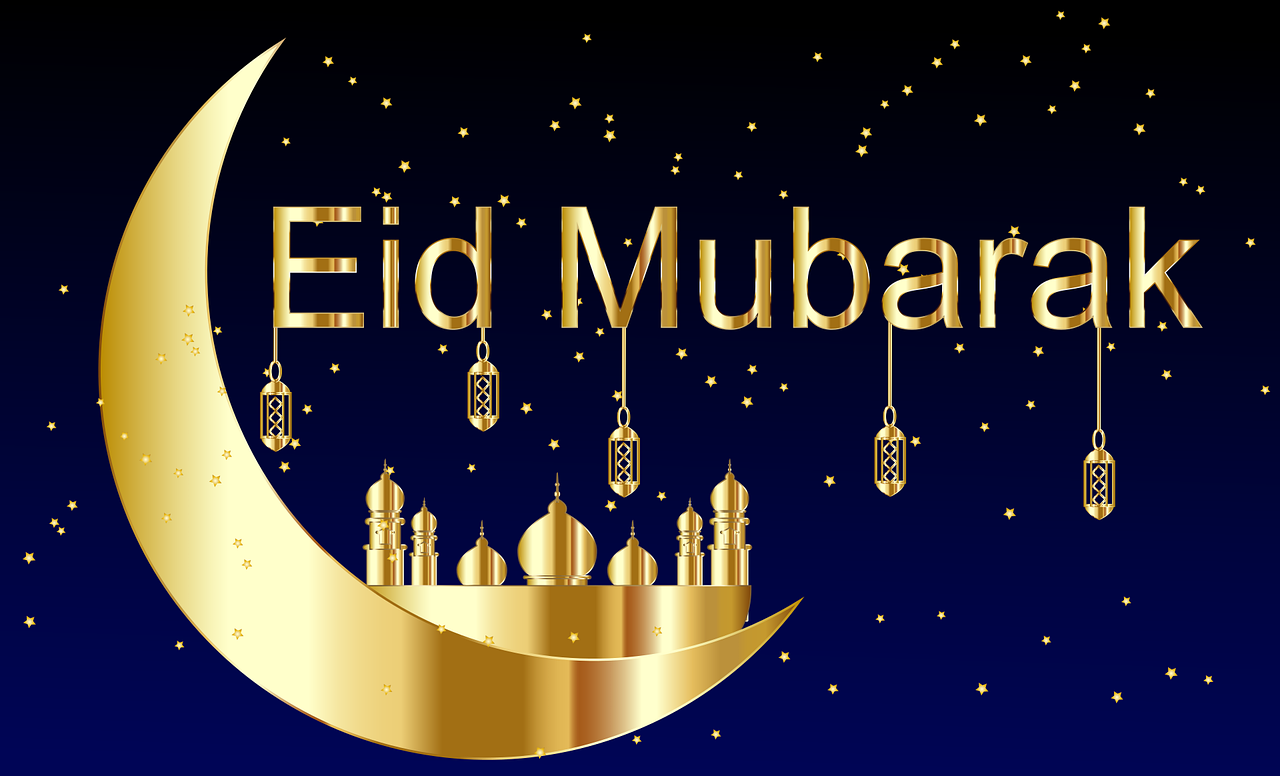 eid, ramadan, islam, celebration, gold, crescent, moon, lunar, religion, faith, belief, spirituality, festive, mosque, eid, eid, eid, eid, eid, ramadan