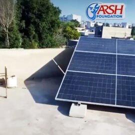 Solar panel installation project